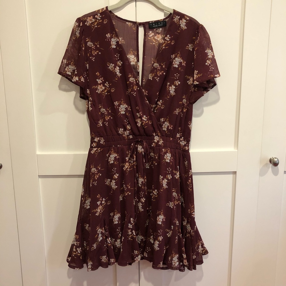 Francesca’s Maroon Dress Size M